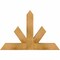 Ekena Millwork Saratoga Rough Sawn Timber Gable Bracket, Western Red Cedar, 36"W x 24"H x 4"D x 4"F, 16/12 Pitch GBW036X24X0404SAR00RWR - alternate 1